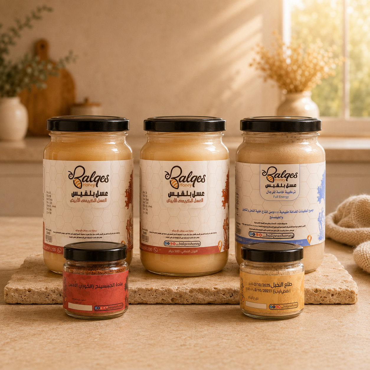 Energy and Focus Package - Honey and Natural Additives for Vitality