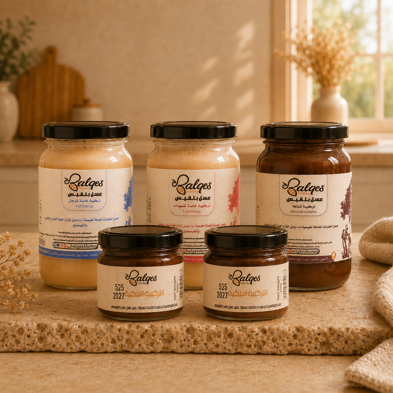 Balqees Blends Package - Selected Natural Honey Blends