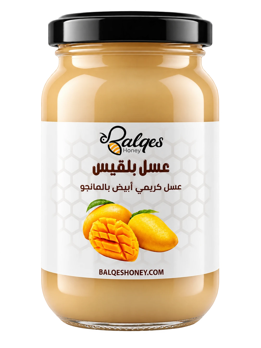 عسل بقطع المانجو